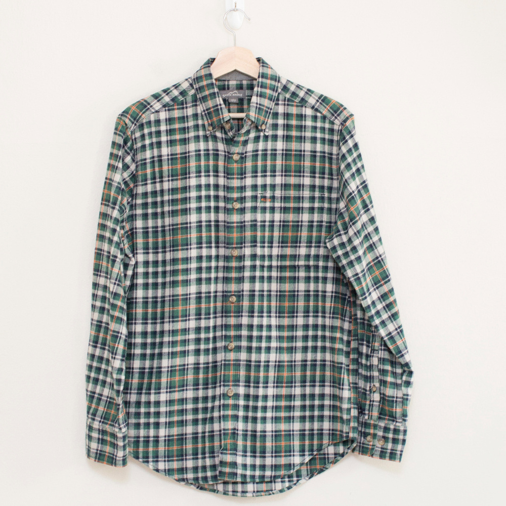 Eddie Bauer Men's Plaid Flannel Shirt S - Picture 1 of 2